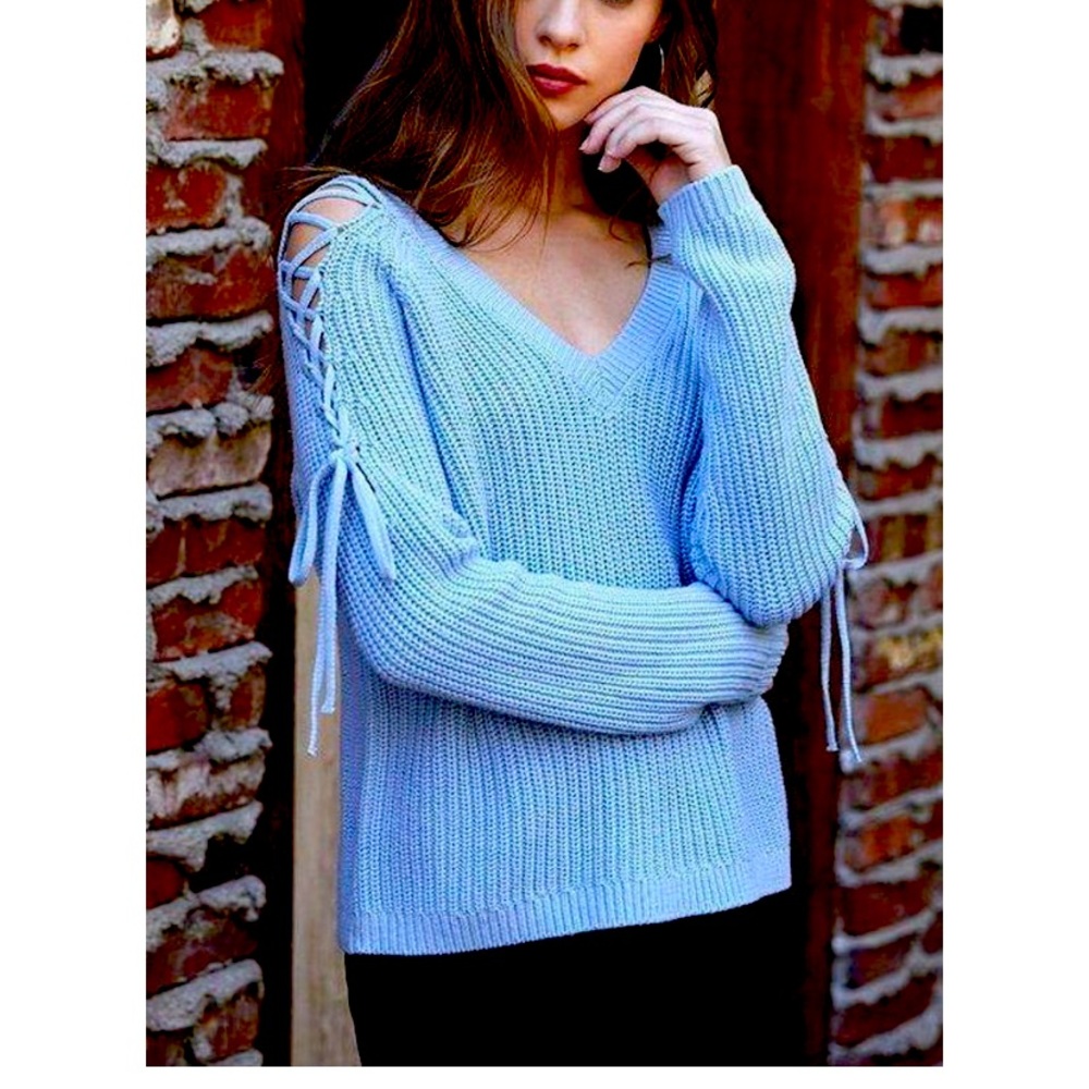 PacSun Kendall and Kylie LA Hearts Sweater - Picture 1 of 3